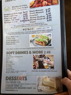 Menu photo 7 Storming Crab - Springfield Springfield, MO