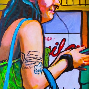 Las Laguna Art Gallery - Someone's Daughter 8x12" orig. acrylic a/p photo canvas print on view August 2023 at Las Lagunas Gallery Angela Ruth Dagostino artist - Art Galleries Near Me - Laguna Beach, California Las Laguna Art Gallery - Someone's Daughter 8x12" orig. acrylic a/p photo canvas print on view August 2023 at Las Lagunas Gallery Angela Ruth Dagostino artist - Art Galleries Near Me - Laguna Beach, California