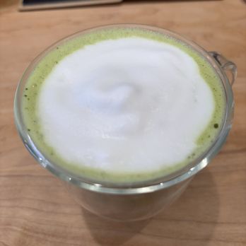 Red’s Leaf Cafe - Matcha with coconut milk - Cafes Near Me - Metuchen, New Jersey