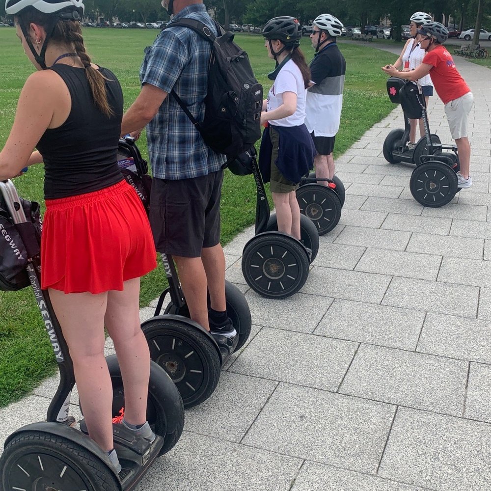 Capital Segway - Viewing the sights during a stop - Tours Near Me - Washington, DC, District of Columbia Capital Segway - Viewing the sights during a stop - Tours Near Me - Washington, DC, District of Columbia