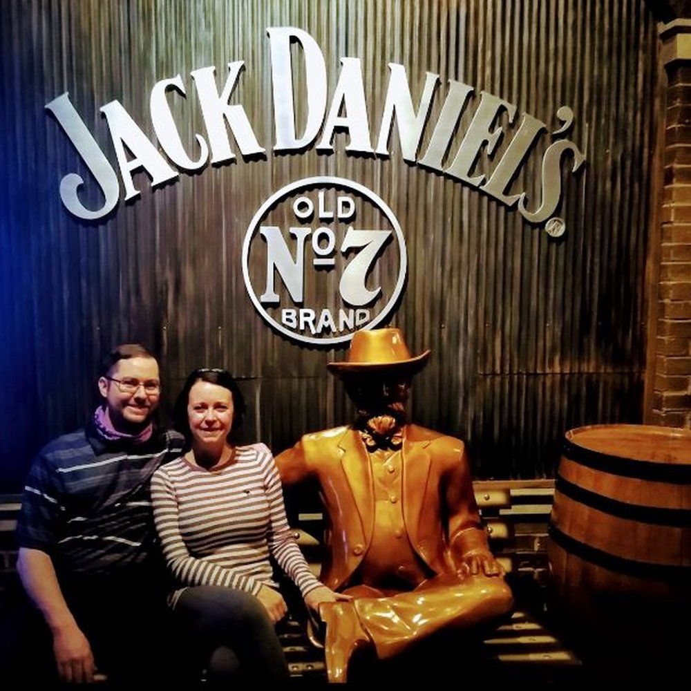 Jack Daniel's - My husband and I at Jack Daniel's restaurant. - Southern Near Me - Nashville, Tennessee Jack Daniel's - My husband and I at Jack Daniel's restaurant. - Southern Near Me - Nashville, Tennessee