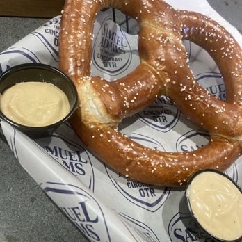 Samuel Adams Cincinnati Taproom - Pretzel - Breweries Near Me - Cincinnati, Ohio Samuel Adams Cincinnati Taproom - Pretzel - Breweries Near Me - Cincinnati, Ohio