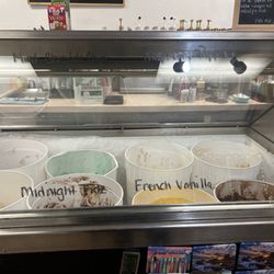 Ice cream selection YUM