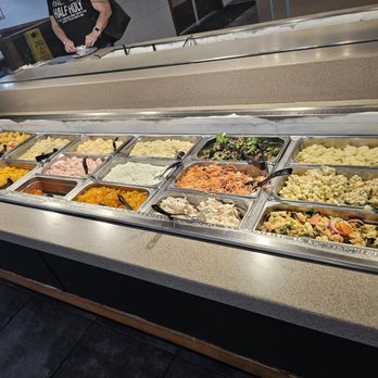 Sirloin Stockade - Other side of salad bar - Buffets Near Me - Round Rock, Texas Sirloin Stockade - Other side of salad bar - Buffets Near Me - Round Rock, Texas