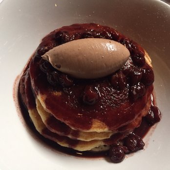 Canoe - Cornmeal and Georgia Pecan Pancakes - very heavy! - New American Near Me - Atlanta, Georgia Canoe - Cornmeal and Georgia Pecan Pancakes - very heavy! - New American Near Me - Atlanta, Georgia