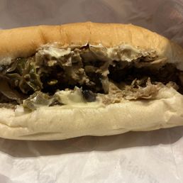 #42 Chipotle Chicken Cheese Steak This is my first time here, but I wasn't pleased with this sandwich. I've had better #42 Chipotle Chicken Cheese Steak This is my first time here, but I wasn't pleased with this sandwich. I've had better