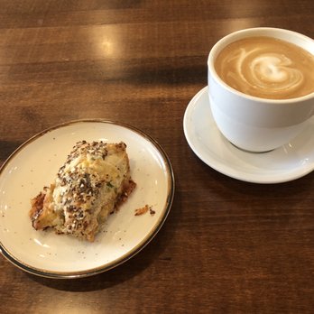 Meeple's Brew - Cheesy scone (with a kick) and 16 oz skim latte. - Coffee & Tea Near Me - Morrisville, North Carolina Meeple's Brew - Cheesy scone (with a kick) and 16 oz skim latte. - Coffee & Tea Near Me - Morrisville, North Carolina
