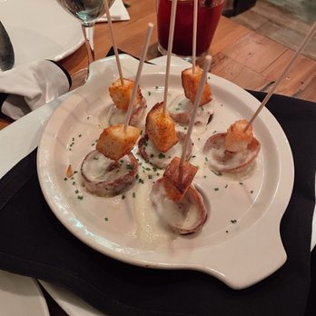 Teak Restaurant - French Onion Soup Dumplings Hot Plate - Asian Fusion Near Me - Red Bank, New Jersey Teak Restaurant - French Onion Soup Dumplings Hot Plate - Asian Fusion Near Me - Red Bank, New Jersey