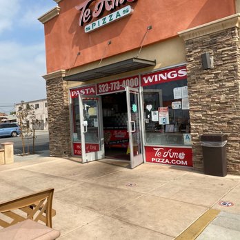 Te Amo Pizza - the front of the restaurant - Pizza Near Me - Bell, California Te Amo Pizza - the front of the restaurant - Pizza Near Me - Bell, California