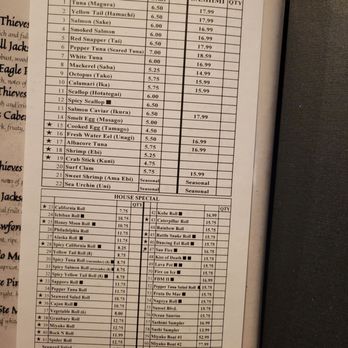 Miyako - Menu - Sushi Bars Near Me - Granbury, Texas