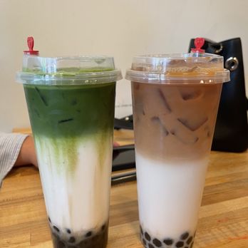 Tiki Tea - Brown Sugar Matcha Bubble Milk Tea and Horchata Ceylon Tea - Coffee & Tea Near Me - Portland, Oregon