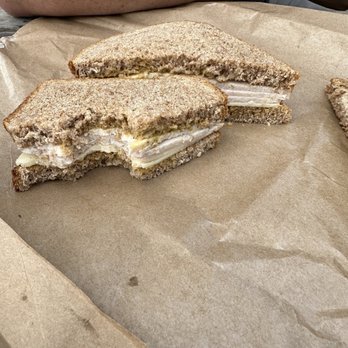 Great Harvest Bakery + Café - My disgusting ashtray tasting sandwich without any lettuce or tomato on this sad excuse of lunch and today is 8/3. - Bakeries Near Me - Burlington, Vermont Great Harvest Bakery + Café - My disgusting ashtray tasting sandwich without any lettuce or tomato on this sad excuse of lunch and today is 8/3. - Bakeries Near Me - Burlington, Vermont