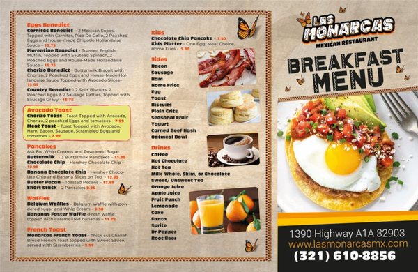 Menu photo 8 Las Monarcas Mexican Restaurant Satellite Beach, FL Menu photo 8 Las Monarcas Mexican Restaurant Satellite Beach, FL
