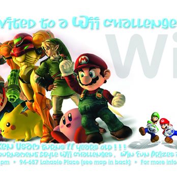 iDESIGN & PRINT - Nintendo Wii custom themed birthday invites - Graphic Design Near Me - Las Vegas, Nevada iDESIGN & PRINT - Nintendo Wii custom themed birthday invites - Graphic Design Near Me - Las Vegas, Nevada