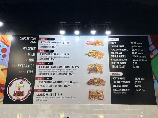 Menu photo 3 Lava Hot Chicken Rowlett, TX