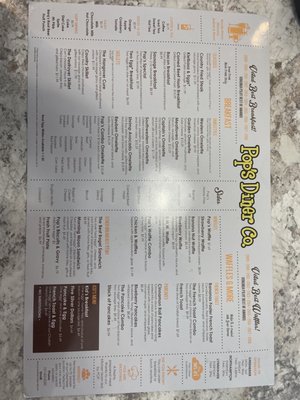 Menu photo 3 Pop's Diner Virginia Beach, VA Menu photo 3 Pop's Diner Virginia Beach, VA