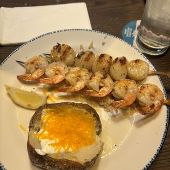 Red Lobster - Sea Scallop & Shrimp Skewers - Seafood Near Me - Citrus Heights, California Red Lobster - Sea Scallop & Shrimp Skewers - Seafood Near Me - Citrus Heights, California