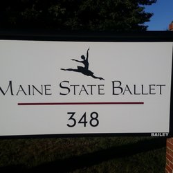 Maine State Ballet - Road sign as you enter the driveway to the studio
