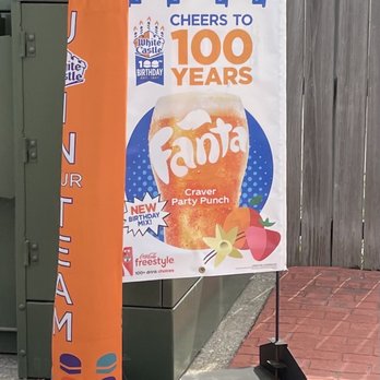 White Castle - 100 years anniversary sign - Fast Food Near Me - Lincoln Park, Michigan White Castle - 100 years anniversary sign - Fast Food Near Me - Lincoln Park, Michigan