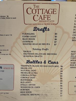 Menu photo 1 Cottage Cafe Bethany Beach, DE
