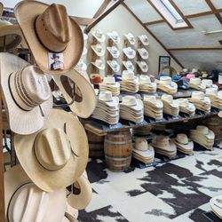 Back to Basic's Western Wear Straw Hats