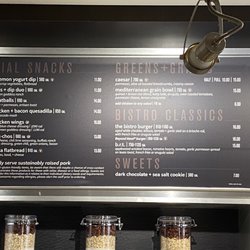 The Bistro - Menu Dinner
