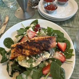 Basil Salmon Salad