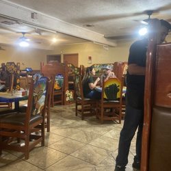Carmelas Mexican Restaurant - Inside the establishment.