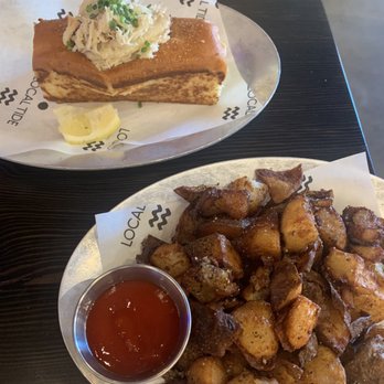 Local Tide - Crab roll and fries - Seafood Near Me - Seattle, Washington Local Tide - Crab roll and fries - Seafood Near Me - Seattle, Washington