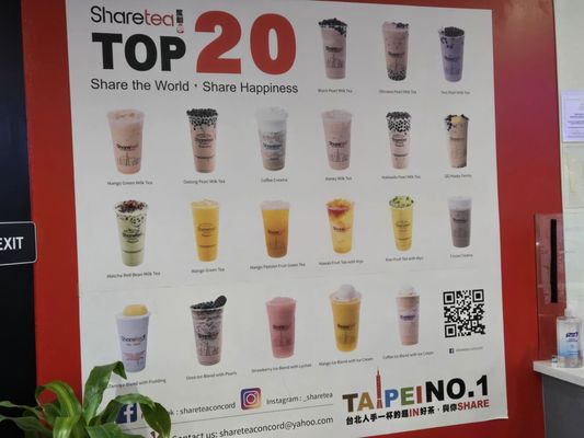 Menu photo 3 Sharetea San Ramon, CA