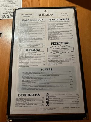Menu photo 1 Wiki Bar Davis, CA