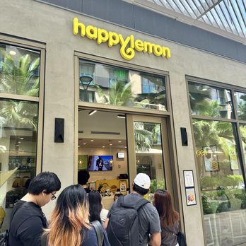 Happy Lemon - Entrance into Happy Lemon 3/8/25 - Bubble Tea Near Me - Honolulu, Hawaii