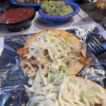 Chapala Mexican Grill & Tequila Bar - Street tacos-  shrimp and fish Salsa and guacamole - Mexican Near Me - Alton, Illinois