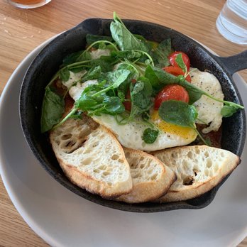 Prep & Pastry - Harissa shakshouka with Turkey sausage - Breakfast & Brunch Near Me - Tucson, Arizona Prep & Pastry - Harissa shakshouka with Turkey sausage - Breakfast & Brunch Near Me - Tucson, Arizona