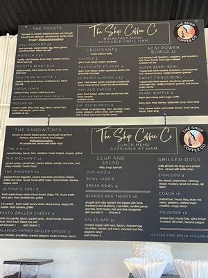 Menu photo 2 The Shop Coffee Co Orderville, UT Menu photo 2 The Shop Coffee Co Orderville, UT