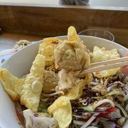 Happy Rooster - Wonton & dumpling soup - Available Mondays and Fridays