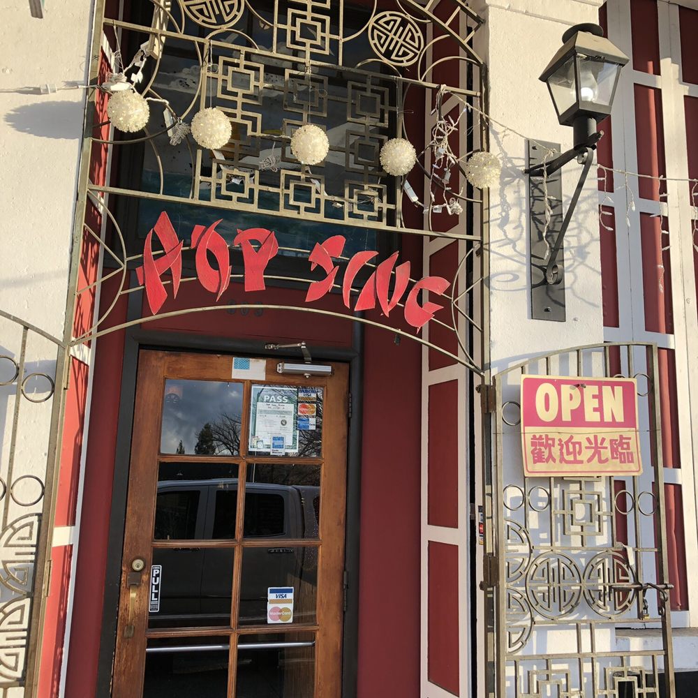 Hop Sing Palace - Hop Sing Chinese food restaurant in Old Town Folsom. - Chinese Near Me - Folsom, California