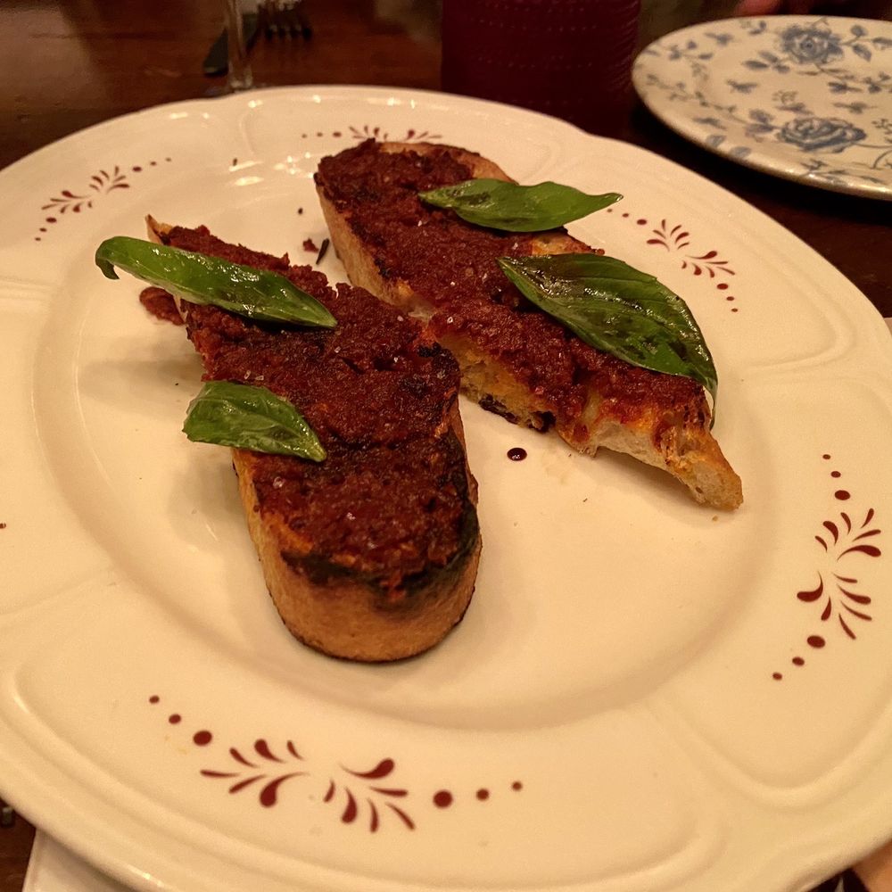 Sfoglina - Downtown - Grilled focaccia and spicy calabrese nduja - Italian Near Me - Washington, DC, District of Columbia