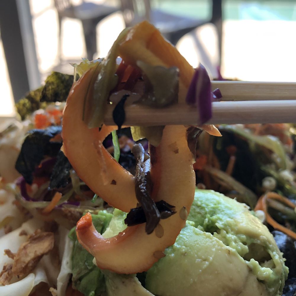 Poké Falls - Calamari Salad - yummy - Hawaiian Near Me - Tampa, Florida Poké Falls - Calamari Salad - yummy - Hawaiian Near Me - Tampa, Florida