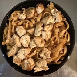 Chicken Bowl with Garlic Noodles