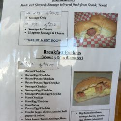 Little Bohemian Bakery - Menu