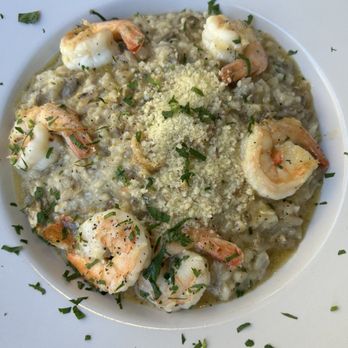 The Tin Lantern Bar & Grill - Lemon Mushroom Risotto with Shrimp - New American Near Me - Meadow Vista, California The Tin Lantern Bar & Grill - Lemon Mushroom Risotto with Shrimp - New American Near Me - Meadow Vista, California