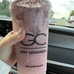 Purple drink with cream Purple drink with cream