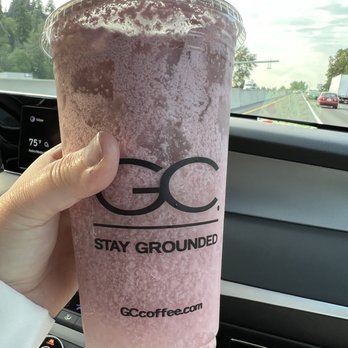 Gravity Coffee - Purple drink with cream - Coffee & Tea Near Me - Pacific, Washington Gravity Coffee - Purple drink with cream - Coffee & Tea Near Me - Pacific, Washington