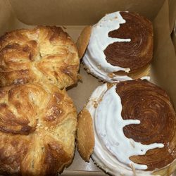 757 Pastries & More - Kouign Amann & banana pudding croissants