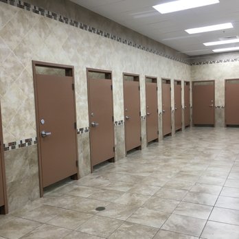 Buc-ee's - This was only about 1/5th of the women's restroom. Clean! Private! - Gas Stations Near Me - Denton, Texas