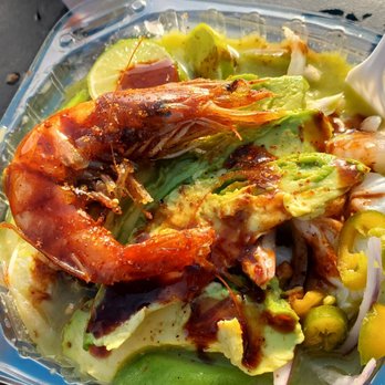 Mariscos German - Agua Chiles - Food Trucks Near Me - San Marcos, California