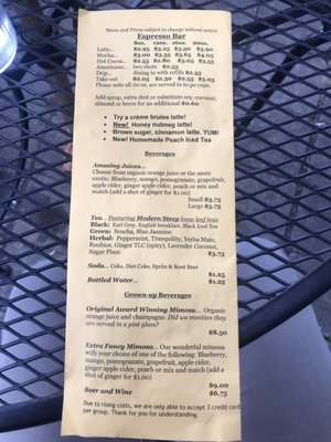 Menu photo 6 Hangar Cafe Seattle, WA