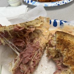 S K Pizza & Subs - Corned beef ruben sandwich