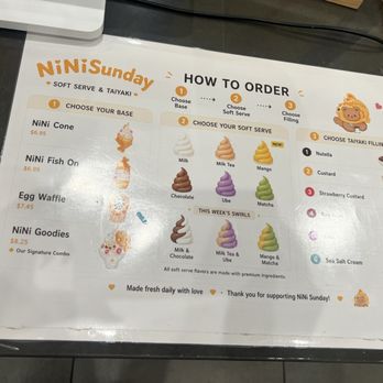 NiNi Sunday - Ice Cream & Frozen Yogurt Near Me - Sacramento, California NiNi Sunday - Ice Cream & Frozen Yogurt Near Me - Sacramento, California